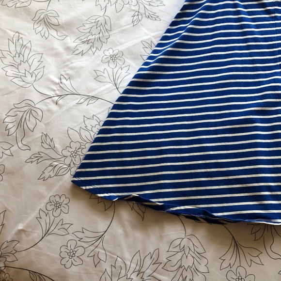 KOHL’S Blue and White Striped Dress - Picture 6 of 11